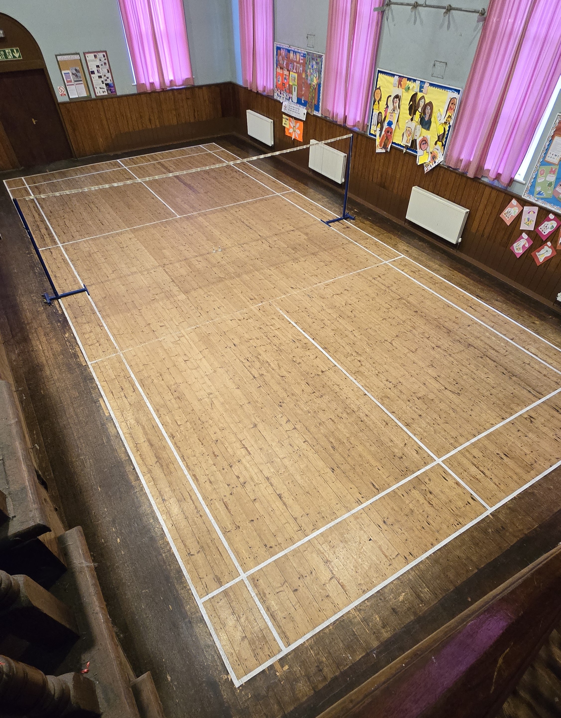 Badminton court